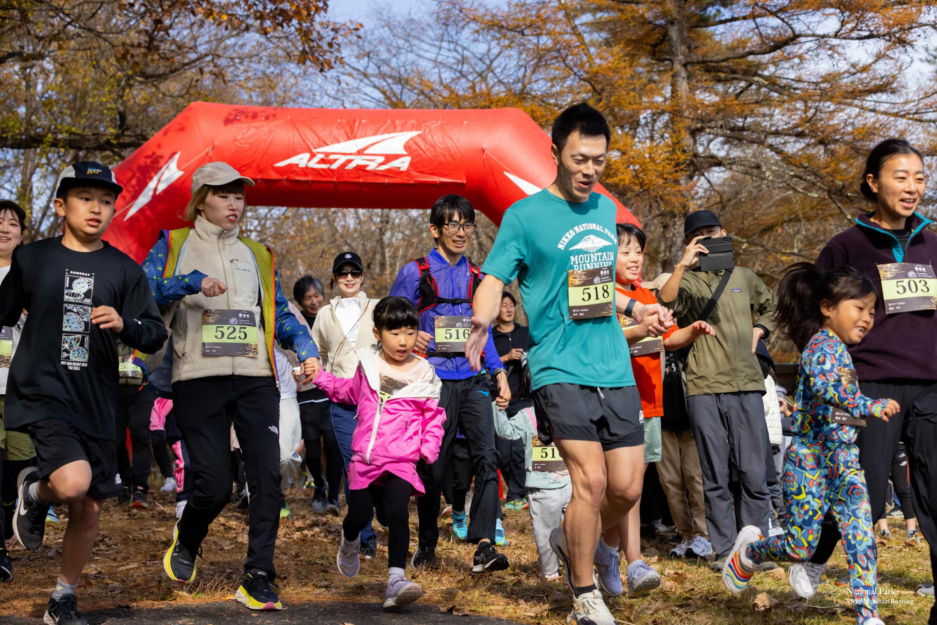 ニュー霧降キャンプ場で楽しむ、キッズ＆親子レース